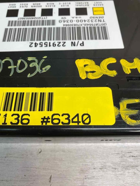 Chevrolet Traverse body control module 2013 to 2017 BCM unit assy OEM 22915542