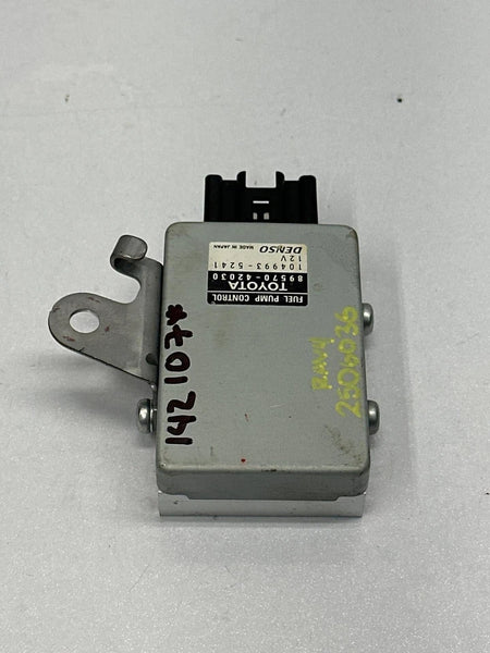 2016 TO 2018 TOYOTA RAV-4 FUEL PUMP CONTROL MODULE UNIT ASSEMBLY OEM 8957042030