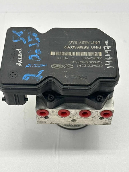 2015 TO 2017 HYUNDAI ACCENT ANTI LOCK BRAKE SYSTEM ABS PUMP MODULE OEM 589201R460