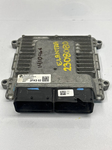 2020 HYUNDAI ELANTRA ENGINE CONTROL UNIT ECM ECU US CVT SEDAN 2.0L 391722EFK5