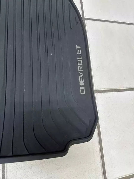 2019 CHEVY EQUINOX FLOOR MATS TWO FRONT WEATHER PLASTIC MATS OEM 84215239 84215240