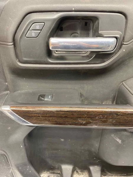 2019 TO 2022 GMC SIERRA 1500 PICKUP DOOR PANEL FRONT RIGFHT SIDE 84603601 FRONT BLACK