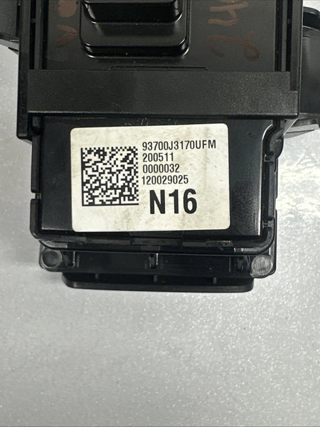 2019 TO 2020 HYUNDAI VELOSTER DASH SWITCH CRASH PAD CONTROL SWITCH OEM 93700J3170UFM