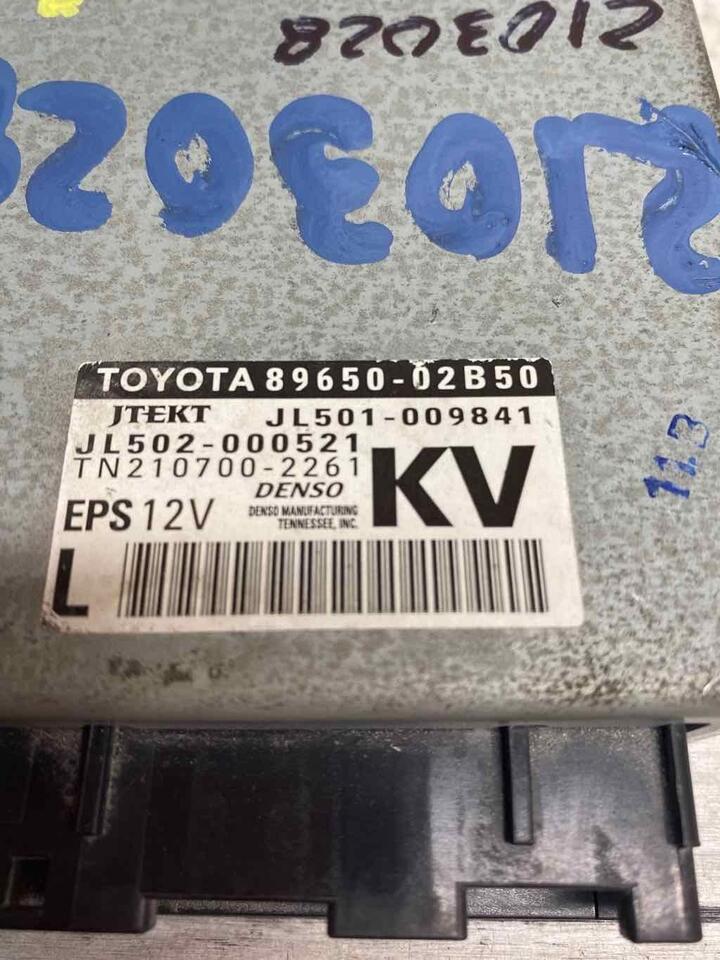Toyota Corolla power steering control module 17 19 electric sedan OEM ...