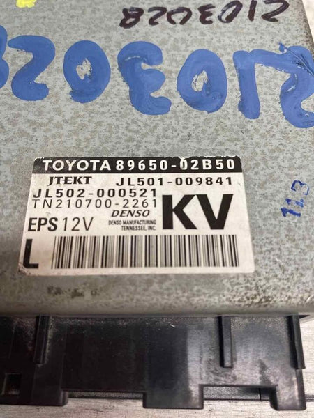 Toyota Corolla power steering control module 17 19 electric sedan OEM 8965002b50