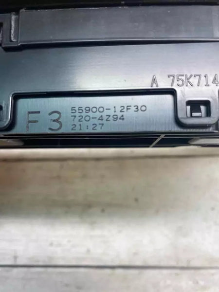 19 20 21 22 TOYOTA COROLLA CONTROL DE CLIMATIZACIÓN HVAC PANEL DE CALEFACCIÓN OEM 5590012F30