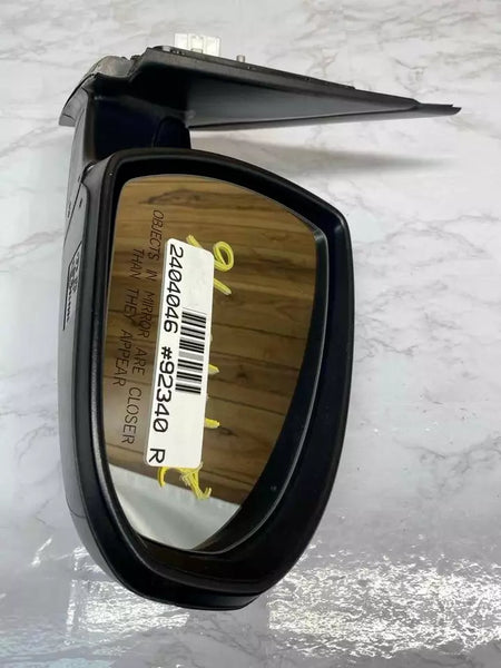 19 20 21 HYUNDAI TUCSON DOOR MIRROR RIGHT SIDE BLACK CODE NKA ASSY OEM 87620D3990