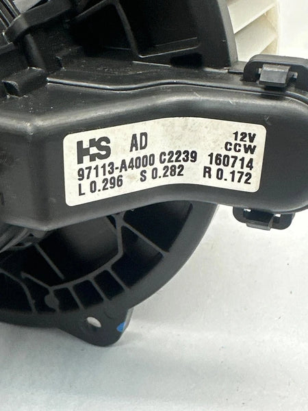2017 TO 2020 HYUNDAI ELANTRA BLOWER MOTOR HVAC AC HEATER MOTOR ASSY OEM 971134000 SEDAN