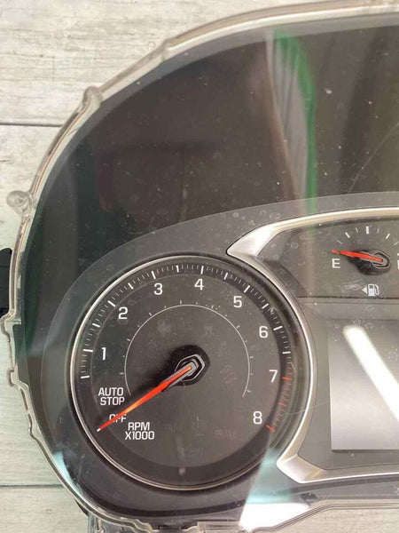 Chevrolet Traverse cluster speedometer 20 21 multi color display OEM 84817321