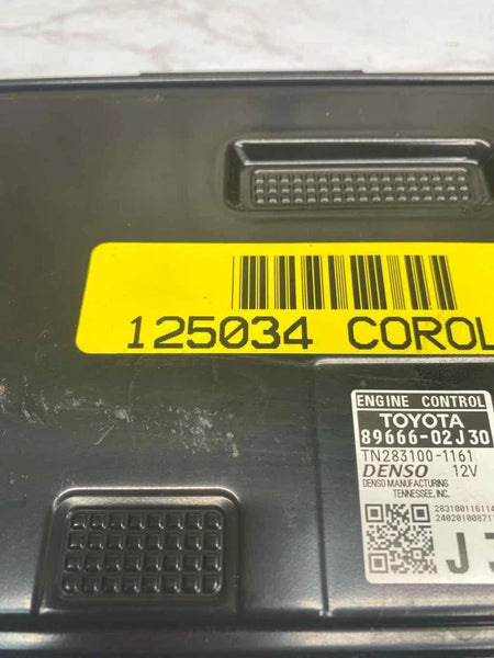 2023 2024 TOYOTA COROLLA ENGINE CONTROL UNIT ECM ECU SEDAN OEM 8966602J30 2.0L
