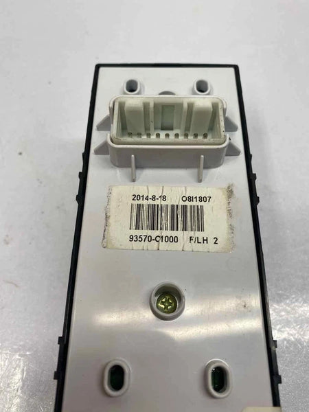 2015 TO 2019 HYUNDAI SONATA WINDOW SWITCH MASTER WINDOW SWITCH ASSY OEM 93570C1000