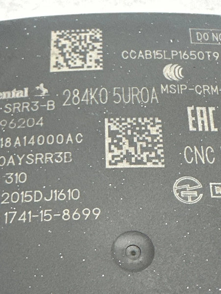 2016 TO 2018 VOLKSWAGEN JETTA BLIND SPOT ALERT SENSOR LEFT SIDE ASSY OEM 284K05UR0A