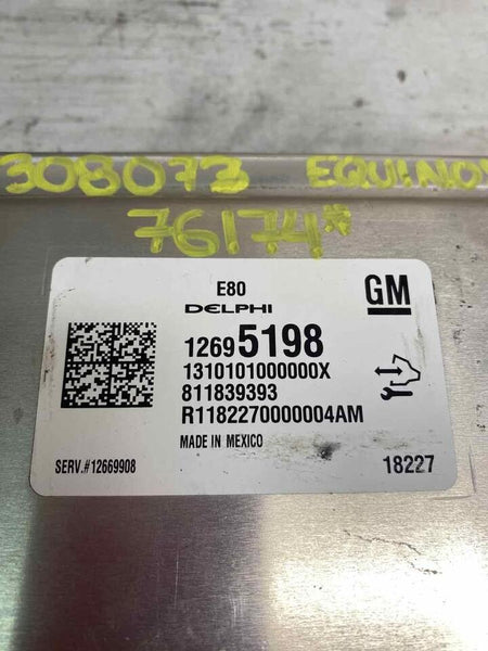 2018 2020 CHEVY EQUINOX 1.5L ENGINE COMPUTER BRAIN BOX ECU ECM OEM ASSY 12669908