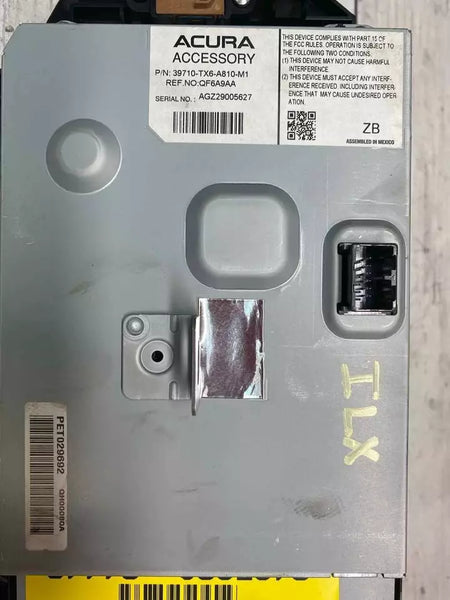 Acura ILX radio am fm 19 to 22 navigation display screen assy OEM 39710TX6A81