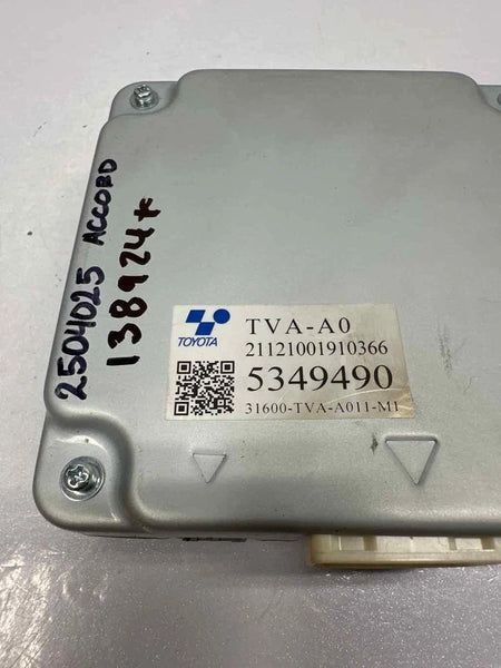 2021 2022 HONDA ACCORD STABILIZER CONTROL MODULE UNIT ASSEMBLY OEM 31600TVAA01