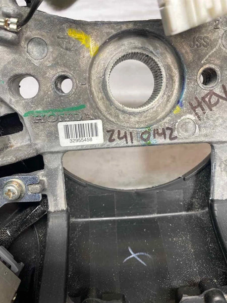 2016 TO 2022 HONDA HRV STEERING WHEEL BLACK LEATHER ASSEMBLY OEM 78501T5AN21ZA