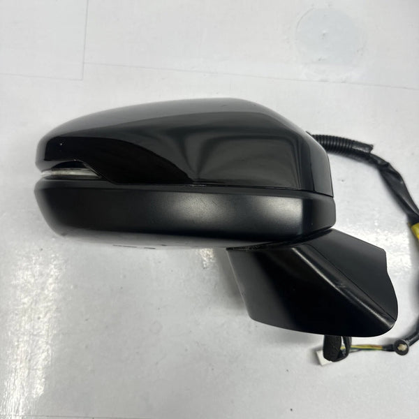 2025 HONDA HRV DOOR MIRROR RIGHT SIDE TURN SIGNAL BLIND SPOT OEM BLACK NH-731P