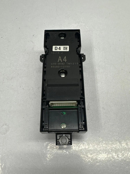 2020 TO 2022 TOYOTA COROLLA MASTER SWITCH FRONT DRIVER SIDE DOOR SEDAN OEM 8404012150