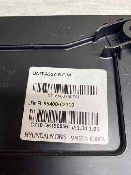 Hyundai Sonata body control 18 19 bcm unit us market smart key OEM 95400C2710