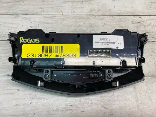 Nissan Rogue climate control 17 to 20 hvac ac heater panel OEM vin 5 275007FA0A