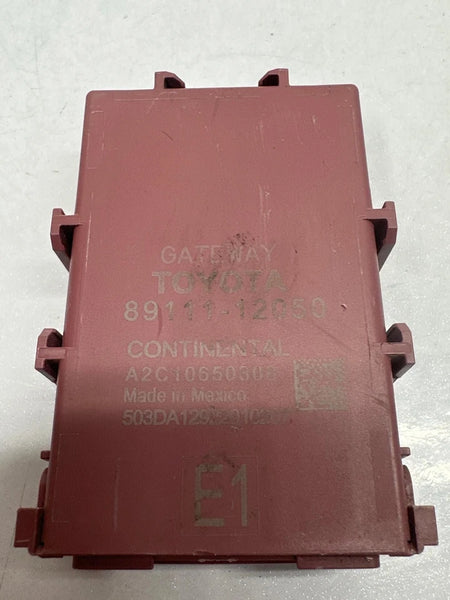 2020 TO 2023 TOYOTA COROLLA NETWORK GATEWAY CONTROL MODULE ASSY OEM 8911112050 SEDAN