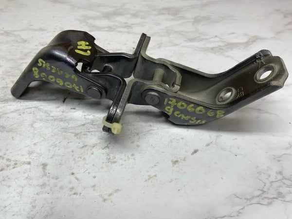 2013 14 15 16 HYUNDAI GENESIS BISAGRA DE PUERTA DELANTERA IZQUIERDA CONJUNTO DEL LADO DEL CONDUCTOR OEM