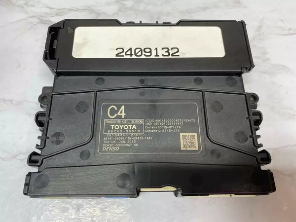 Unidad de control del teléfono del transceptor telemático Toyota Camry 2019 OEM 8674006010