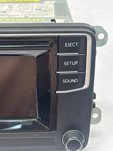 2018 VOLKSWAGEN PASSAT RADIO AM FM DISPLAY & RECEIVER 5.0" ASSY OEM 561035150B