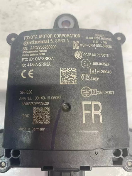 Módulo sensor de alerta deportiva para persianas Toyota 2021-22, conjunto trasero OEM 88162F4031