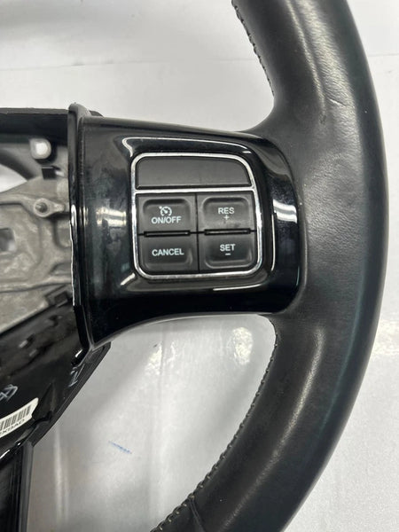 2017 2018 NISSAN ROGUE SPORT STEERING WHEEL BLACK ASSEMBLY OEM 484306MA4A