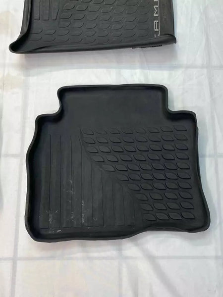 Toyota Camry floor mats 2018 plastic complete set assy black OEM