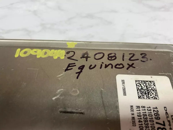 2018 19 20 CHEVROLET EQUINOX UNIDADE DE CONTROLE DO MOTOR ECM MÓDULO ECU 2.0L OEM 12669908