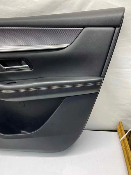 2024 MAZDA CX-90 DOOR PANEL TRIM FRONT RIGHT SIDE BLACK LEATHER OEM KSR568420K