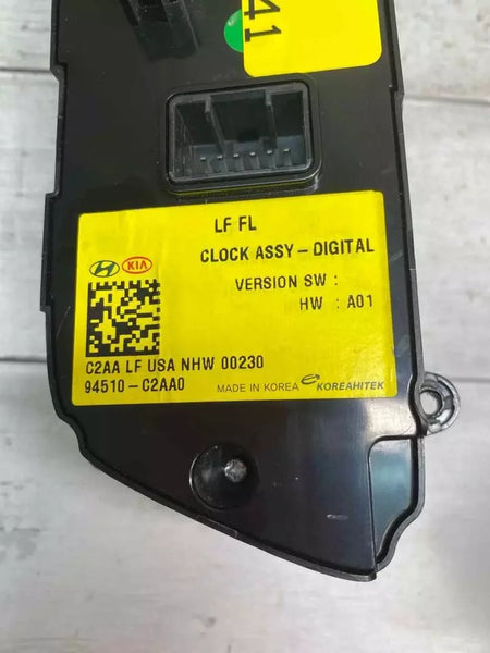Hyundai Sonata radio am fm 18 to 19 radio control panel us built OEM 94510C2AA0