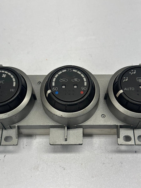 2011 TO 2015 NISSAN ROGUE CLIMATE CONTROL HVAC AC MANUAL PANEL OEM 275001VK0A