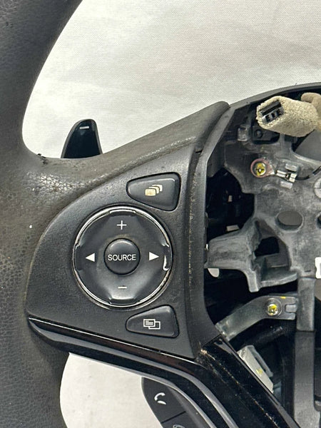 2016 TO 2022 HONDA HRV STEERING WHEEL NO LEATHER BLACK ASSY OEM 78501T5AN10ZA