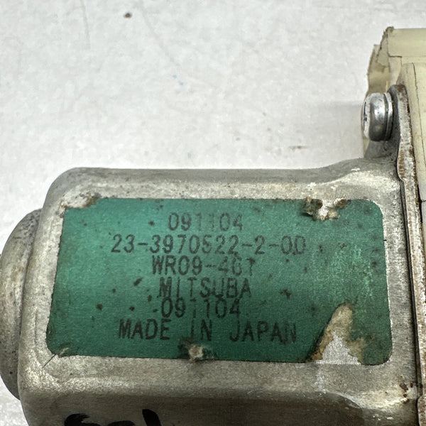 2006 TO 2012 MITSUBISHI ECLIPSE SEAT MOTOR FRONT DRIVER SIDE ASSY OEM 23397052200