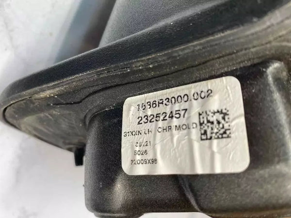 17 18 19 20 21 22 CHEVROLET COLORADO ESPEJO DE PUERTA LADO IZQUIERDO 00000 SIN CUBIERTA TRASERA OEM 84444241