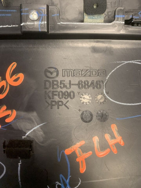 Moldura de panel de puerta para Toyota Yaris 2018, parte delantera izquierda, color negro, OEM 676200DK10C4