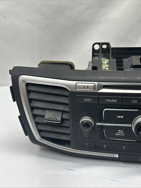 2013 TO 2015 HONDA ACCORD RADIO AM FM RECEIVER CONTROL PANEL SEDAN SPORT 39100T2AA12