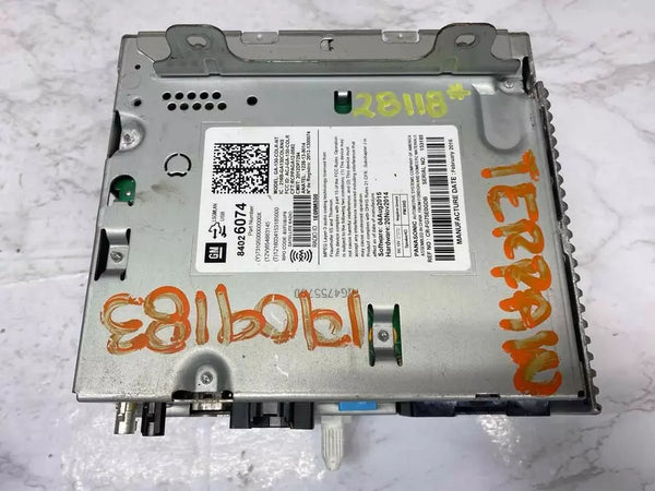 Radio GMC Terrain 2016, receptor de radio AM/FM, MP3, USB, conjunto OEM 84026074