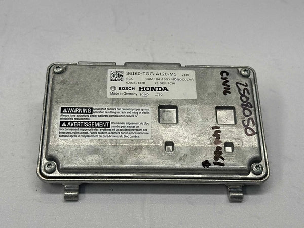 2021 HONDA CIVIC FRONT CAMERA LANE DEPARTURE HATCHBACK 1.5L ASSY OEM 36160TGGA12