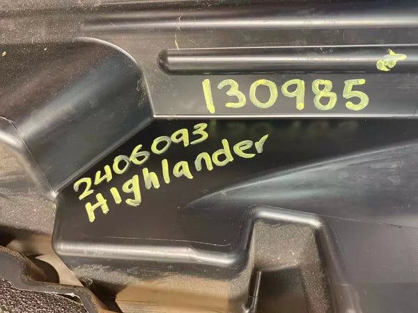 20 21 22 23 24 TOYOTA HIGHLANDER HÍBRIDO PANEL DE CUBIERTA DE MOLDURA DE BATERÍA OEM 653430E010