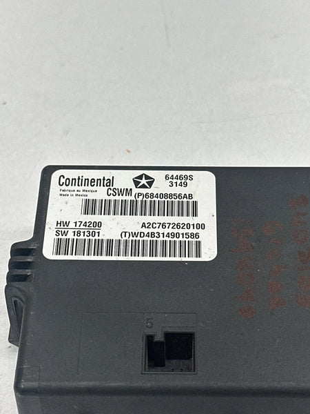 2019 TO 2021 JEEP GRAND CHEROKEE SEAT HEAT CONTROL FRONT PASSANGER SIDE OEM 68408856AB