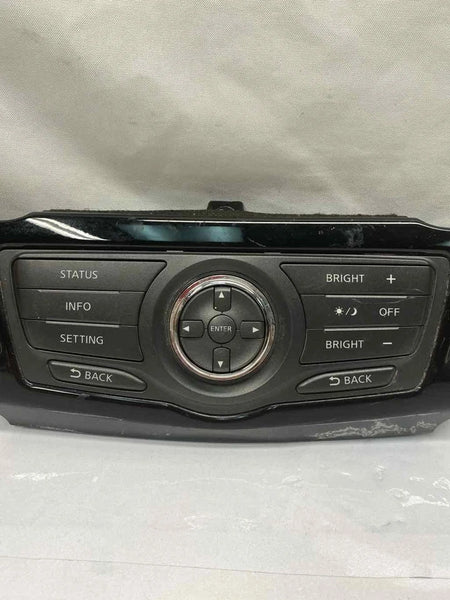 2013 TO 2016 NISSAN PATHFINDER RADIO AM FM SCREEN CONTROLLER OEM 3KA0A210250 283953KA0A