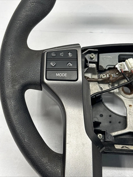 2010 TO 2021 TOYOTA 4RUNNER STEERING WHEEL NO LEATHER BLACK OEM 4510060670C0