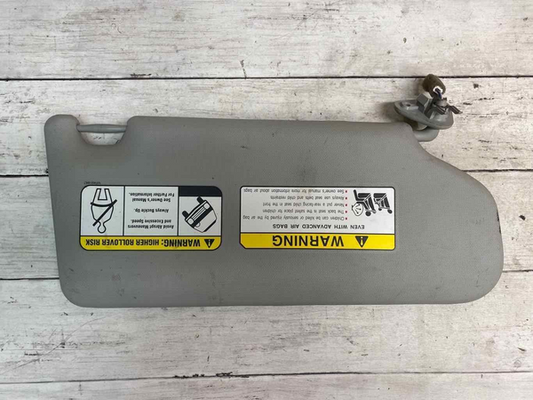 MITSUBISHI OUTLANDER SPORT SUN VISOR 2020 LEFT ILLUMINATION MIRROR GRAY COLOR LH