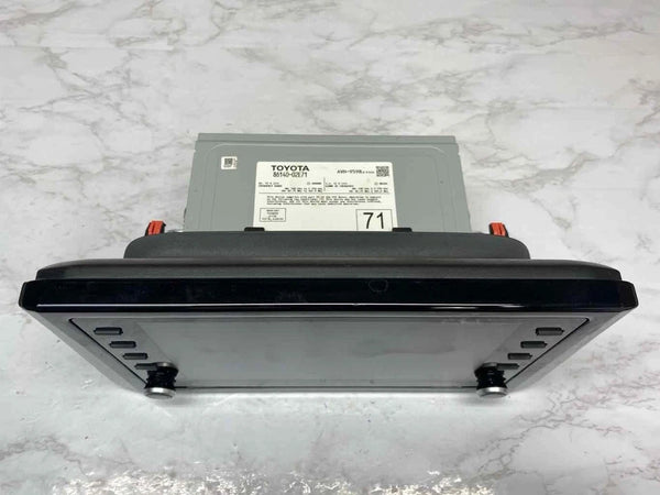 2021 2022 TOYOTA COROLLA RADIO AM FM DISPLAY & RECEIVER SEDAN ASSY OEM 8614002E71