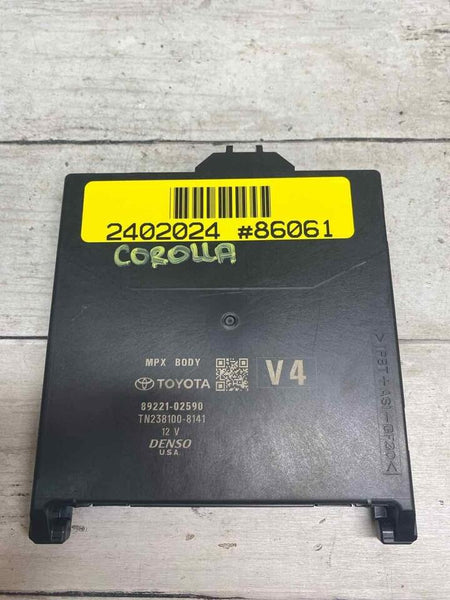 Toyota Corolla multi network control module 2021 2022 bcm unit sedan 8922102590