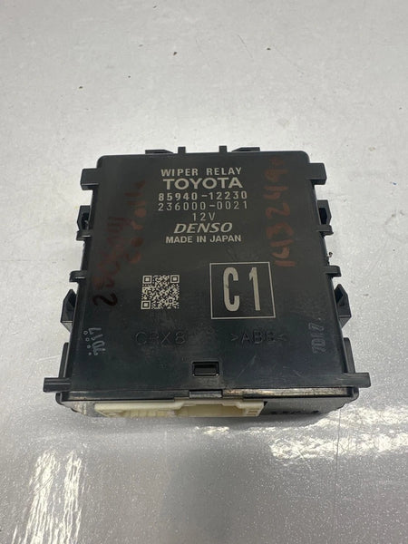 2021 TOYOTA COROLLA WIPER RELAY CONTROL MODULE UNIT ASSEMBLY OEM 8594012230